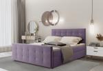 Expedo Čalúnená posteľ boxspring TAMIKA, 200x200, soro 65