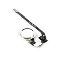 iPhone 5S, iPhone SE - Home button + home button flex kábel (biely)