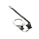 iPhone 5S, iPhone SE - Home button + home button flex kábel (biely)
