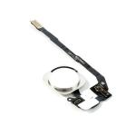 iPhone 5S, iPhone SE - Home button + home button flex kábel (biely)