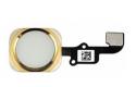 iPhone 6, iPhone 6 Plus - Home button + home button flex (zlatý)