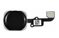 iPhone 6, iPhone 6 Plus - Home button + home button flex (čierny)