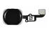 iPhone 6, iPhone 6 Plus - Home button + home button flex (čierny)
