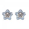 L.O.L. Surprise! Dievčenské náušnice Hviezdičky s kryštálmi Star L2002BLU