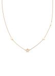 Liu Jo Slušivý pozlátený náhrdelník s hviezdami Essential LJ2189