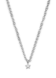 Liu Jo Módny oceľový náhrdelník s hviezdou Essential LJ2193