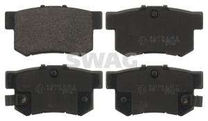 SWAG Sada brzdových platničiek kotúčovej brzdy 70 91 6873