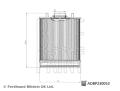BLUE PRINT Palivový filter ADBP230053