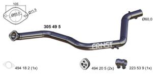 ERNST Výfukové potrubie 305495