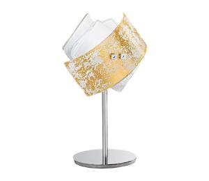 Gea Luce Gea Luce CAMILLA L P oro - Stolná lampa CAMILLA 1xE14/42W/230V zlatá