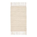 Tkaný Handričkový Koberec Julia, 60/90cm, Svetlohnedá