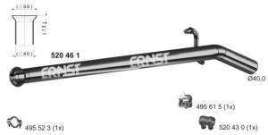 ERNST Výfukové potrubie 520461