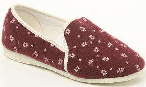 Pegres 1032 vínové dámske papuče EUR 42