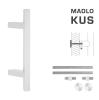FT - MADLO kód K31Z 25x25 mm UN ks 210 mm, 25x25 mm, 400 mm