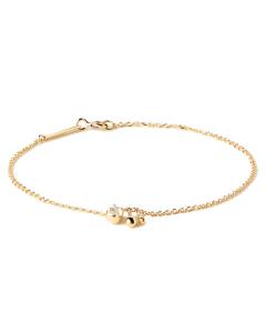 PDPAOLA Slušivý pozlátený náramok Water Essentials PU01-587-U