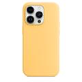 iPhone 14 Pro Max Silicone Case s MagSafe - Sunglow design (žltý)