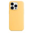 iPhone 14 Pro Max Silicone Case s MagSafe - Sunglow design (žltý)