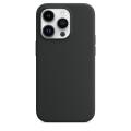 iPhone 14 Pro Max Silicone Case s MagSafe - Midnight design (čierny)