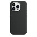 iPhone 14 Pro Max Silicone Case s MagSafe - Midnight design (čierny)