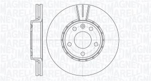 MAGNETI MARELLI Brzdový kotúč 361302040164