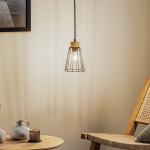 Envostar Dorvi závesná lampa olejovaný dub, 1-pl.