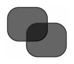 Slnečná clona s prísavkou 2 ks čierna