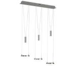 Wofi Wofi 70031G - LED Stmievateľný luster na lanku JETTE 3xLED/7,5W/230V + 3xLED/1W