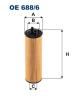 FILTRON Olejový filter OE 688/6
