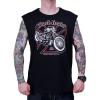 BLACK HEART Grinder tričko bez rukávov čierna - M