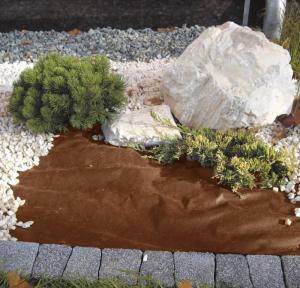 GARDENKUS Textília netkaná 1,6x5 m hnedá GARDENKUS