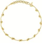 BREIL Fashion pozlátený náhrdelník Tie Up TJ3483