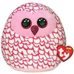 ty Squishy Pinky ružová sova 22cm