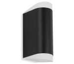 Telefunken Telefunken 314905TF - LED Vonkajšie nástenné svietidlo 2xGU10/5W/230V IP44 čierna