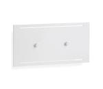 Telefunken Telefunken 307806TF - LED Vonkajšie nástenné svietidlo 2xLED/3,5W/230V IP44 biela