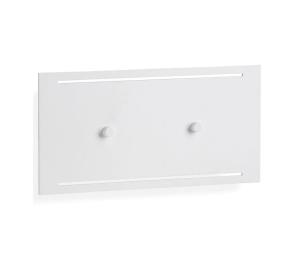 Telefunken Telefunken 307806TF - LED Vonkajšie nástenné svietidlo 2xLED/3,5W/230V IP44 biela