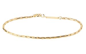 PDPAOLA Nadčasový pozlátený náramok Boston Essentials PU01-703 18,5 cm