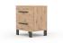 Expedo Nočný stolík MAKLEN, 50x55x45, dub artisan