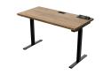 Expedo Polohovací stôl HERTA, 135x65x76-125, dub kraft