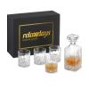Karafa na whisky so 4 pohármi RD42312