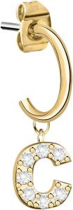 La Petite Story Single náušnica „C“ LPS02ARQ50