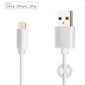 FIXED Dátový a nabíjací kábel USB/Lightning MFI, 2 m, biely FIXD-UL2M-WH