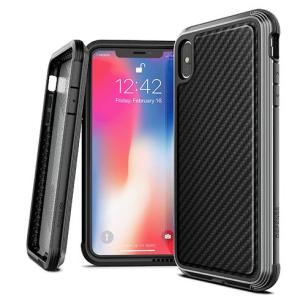 X-Doria Defense Lux for iPhone Xs Max - Black Carbon Fiber 473194