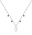 La Petite Story Nadčasový oceľový náhrdelník s príveskami Family LPS10ASF07