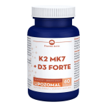 PHARMA ACTIV Lipozomal K2 MK7 + D3 forte 60 kapsúl