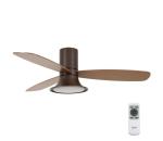 Lucci air Lucci Air 210663 - LED Stmievateľný látor FLUSSO 1xGX53/18W/230V hnedá + DO