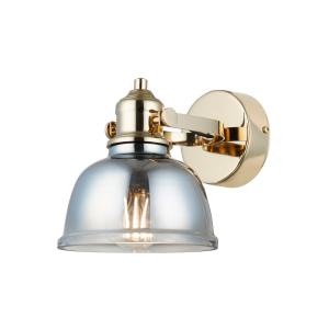 Nástenné svetlo Mago, zlatá, 1-plameňové