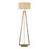 Stojacia lampa HerzBlut Bi Bob, olejovaný jaseň/piesok