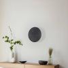Lunia Nové nástenné svietidlo, čierne, Ø 20 cm