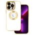 Puzdro Beauty iPhone 15 - biele