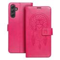 Puzdro Mezzo Book Samsung Galaxy A34 5G, vzor dreamcatcher - červené
